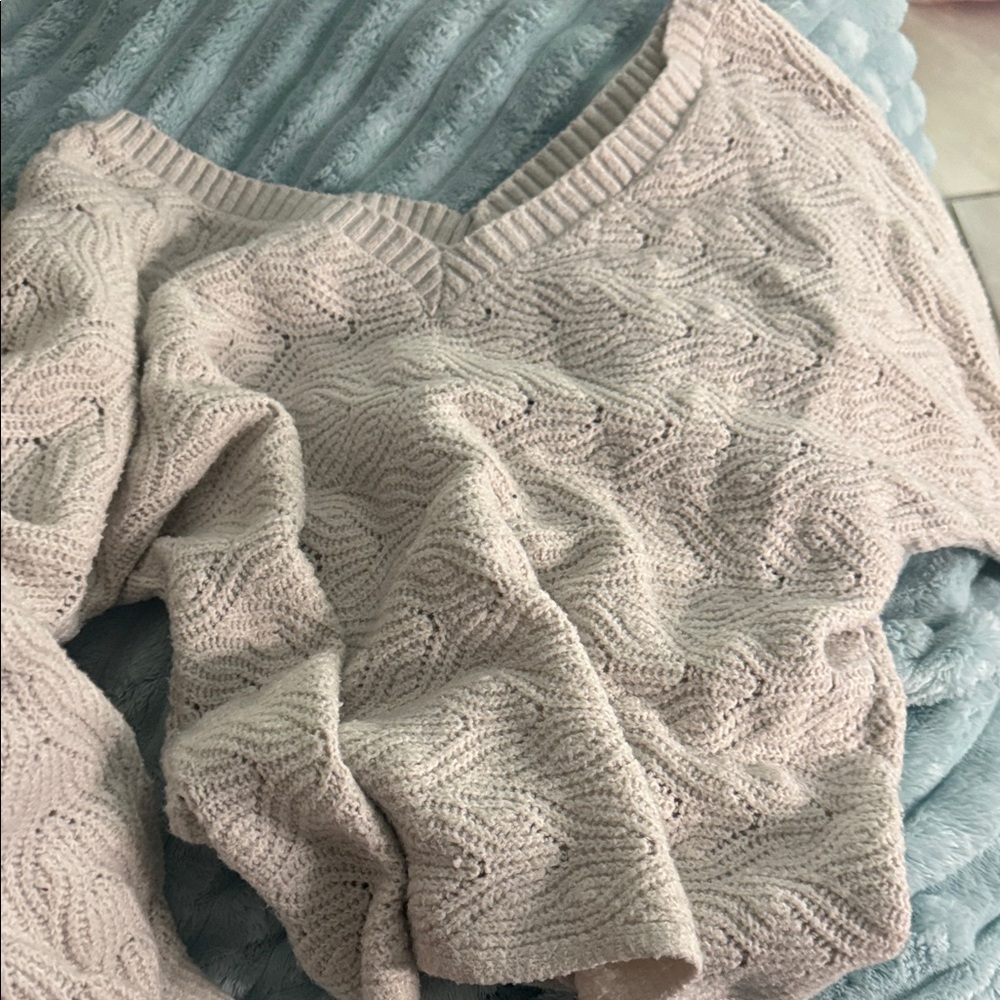 Elegant Cream Sweater